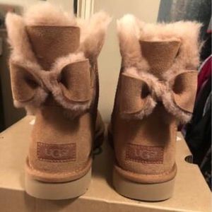 Ugg Neavah booties with bow